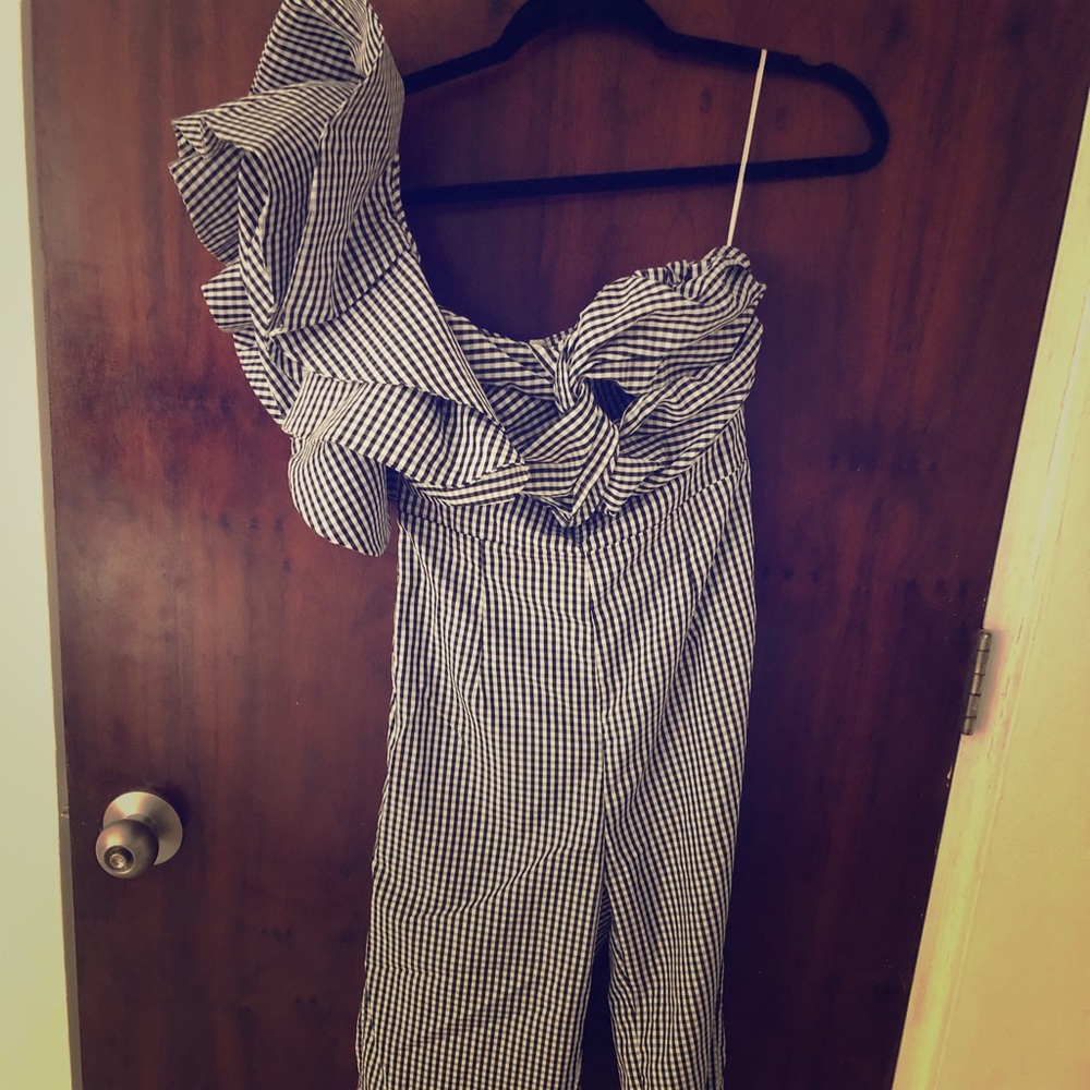 Ruffled jumpsuit